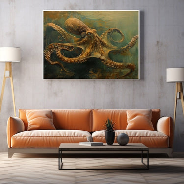Acrylic Octopus Painting